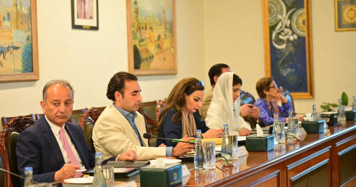 بلاول بهټو مشرې کښې د پاکستان نهه کسيزه وفد د امريکې دوره