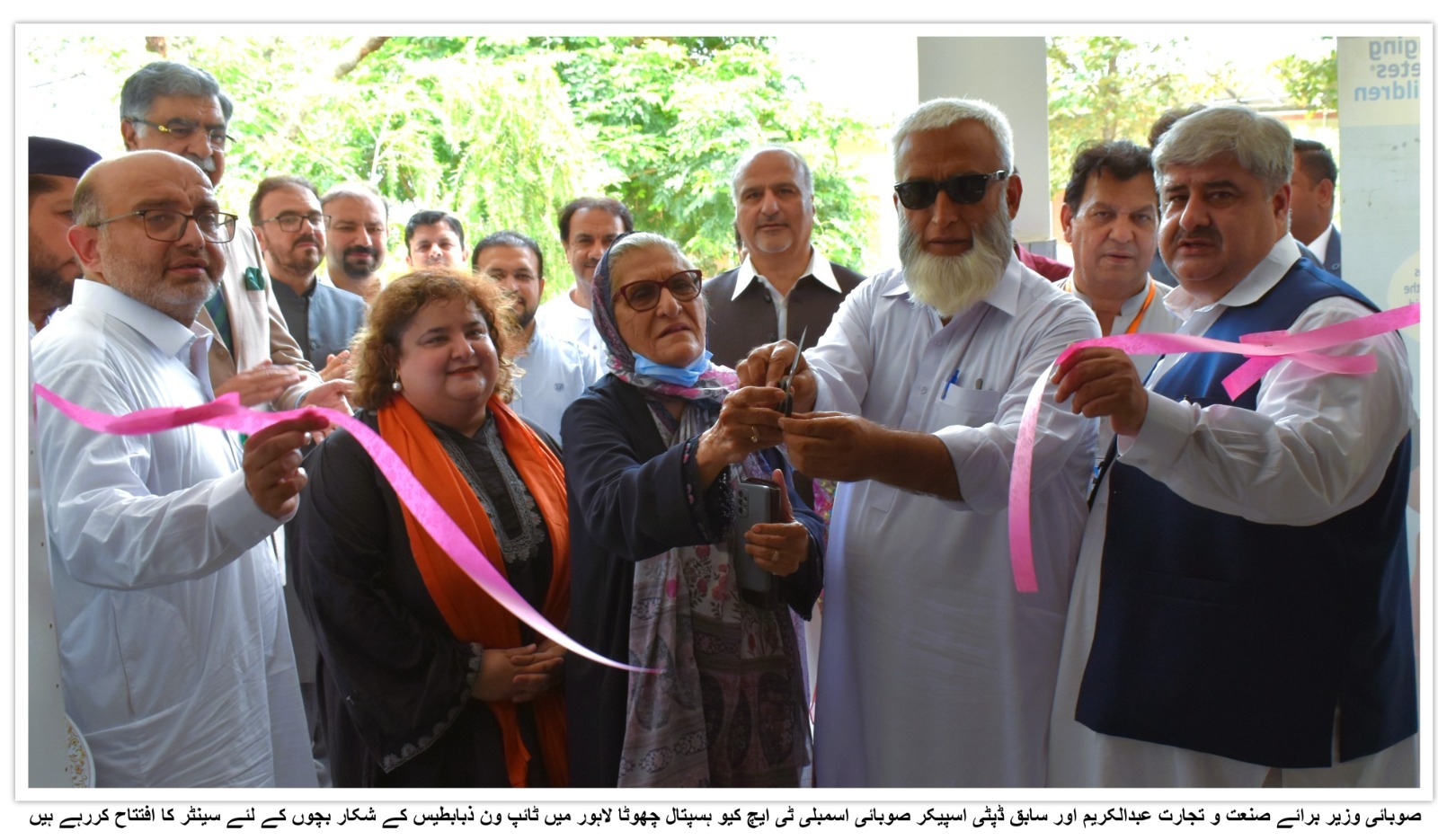 شميرې ښایې پاکستان اوس د نړۍ له هغو درېو هېوادونو څخه یو دی چې پکې د شکر ناروغانو شمېر تر ټولو زیات دی. په بالغانو کې د دی ناروغۍ کچه شاوخوا ۲۶٪ د ۲۰ نه تر ۷۹ کلونو عمر پوری راوړاندې کیږی د ټایپ ۱ شکر ناروغي شاوخوا ۸۰ زره ثبت شوي ماشومان دی د دي ناروغۍ په اړه ځانګړې پوهاوی کم دی او د عامی روغتیا په مرکزونو کې انسولین او ګلوکوز معاینې وسایلو ته محدود لاسرسی او ناپېژندل دی د "چینجینګ ډایبېټیز اِن چلډرن (CDiC)" په څېر پروژې اوس په شاوخوا ۲۷ ښارونو کې ماشومانو ته وړیا انسولین، درملنه او پوهاوی برابروي او په دغو ښارونو کی صوابۍ، کراچۍاو لاهور شامل دی