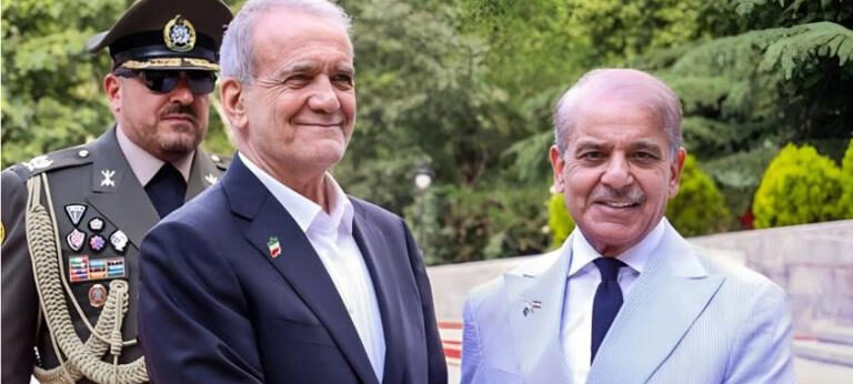 پاکستان ۔ ايران د اړيکو اواقتصادي پرمختګ د نوي دور آغاز،ايران صدر مسعود پزشکيان د پاکستان په دوه ورځنې دوره راغلې دے
