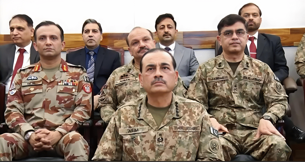 فيلډمارشل عاصم منير د تربت دوره، بلوچستان کښې فتنه هند مرستيال ترهه ګرو خلاف کامياب عملياتو باندې د اطمينان اظهار