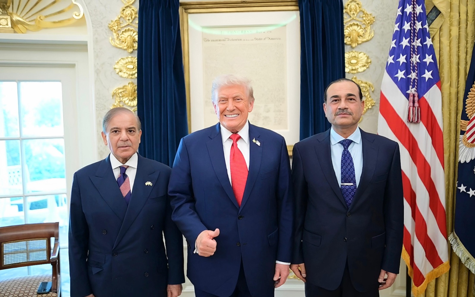 وزيراعظم شهباز شريف د پاکستان او هند جنګ بندۍ کښې د صدر ټرمپ سهولت کاري ستائيلي ده ،امريکې سره د پاکستان اړيکو د پراختيا عزم ئې کړے