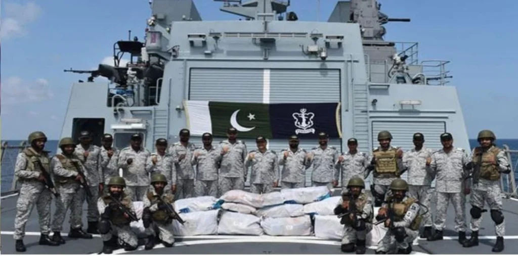 د پاکستان سمندري ځواک د نشه ی توکو ضد دا اقدام یو لوی اقدام بلل کیږي