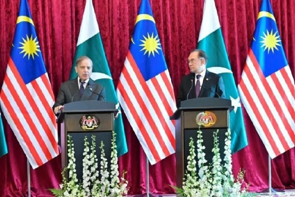 پاکستان ۔ ملائشيا تعلقاتوکښې مهم پرمختګ، دوه اړخيزه اړيکو او مختلف شعبو کښې تعاون باندې اتفاق شوي