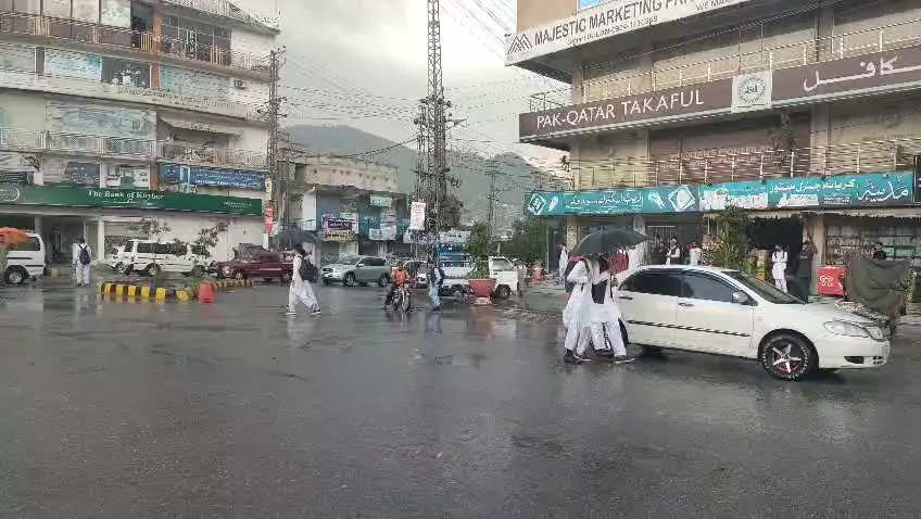 د موسمياتي بدلون اثرات،کوز دير کښې باران او ږلۍ لوجې په خوړونو کښې سيلاب راغلې