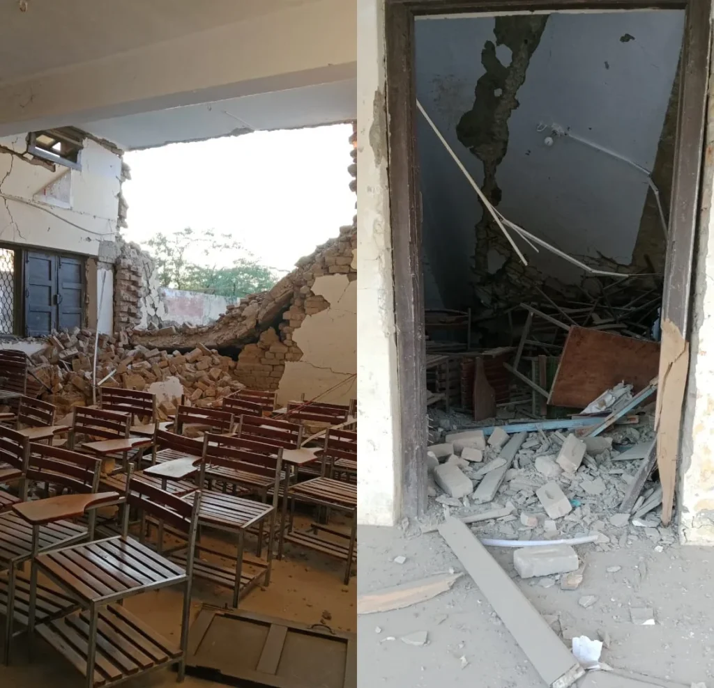 د ټانک په شمول د خیبر پښتونخوا او قبایلي سیمو کې ترهګر سکولونه په نښه کوي او په بمونو ی الوځوي