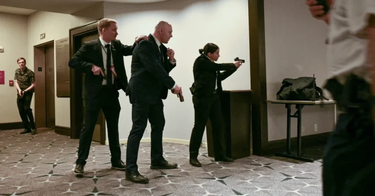 هغه څرګنده کړه چې بریدګر له څو وسلو سره سمبال و او د مرکزي دروازې د امنیتي چک پوسټ پر یوه ساتونکي یې ډزې وکړې، خو نېکمرغه هغه د بلټ پروف جاکټ له امله خوندي پاتې شو