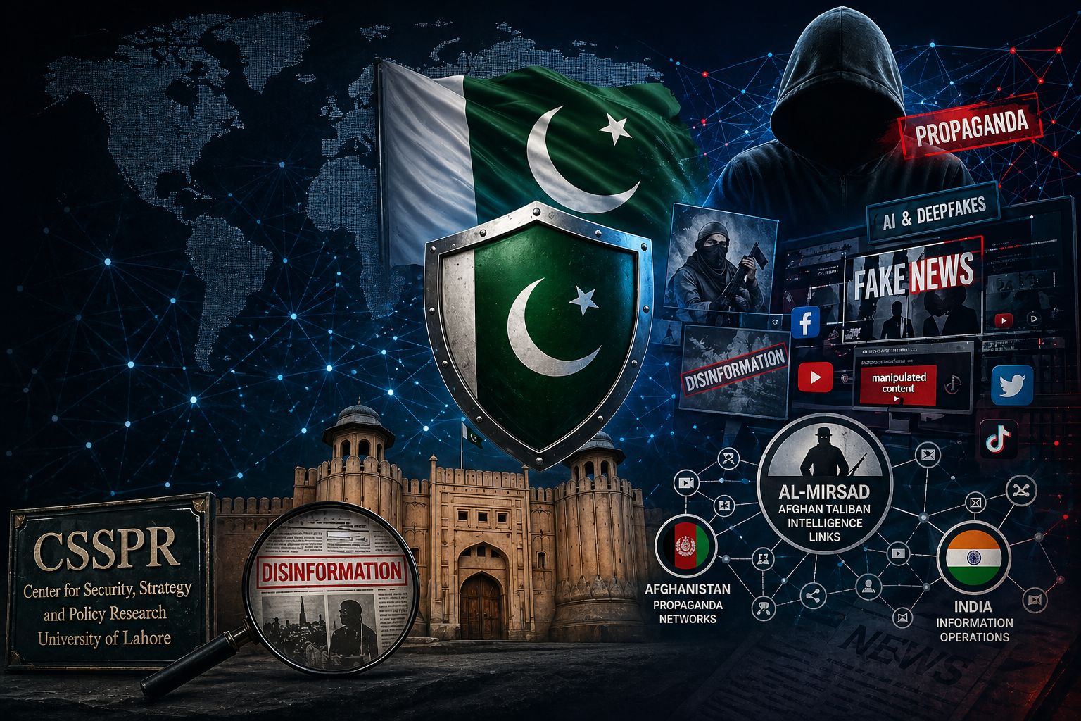 د لاهور پوهنتون د څېړنیز راپور له مخې، د پاکستان پر ضد په هایبرډ جګړه کې د “تصور مدیریت” مهم او ضروري بلل شوی