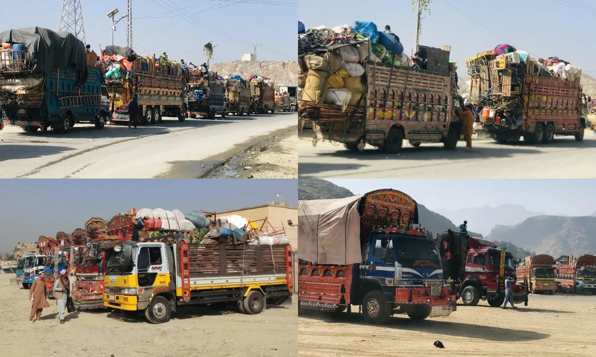 تورخم کې د افغان کډوالو د ستنېدو بهیر دوام لري؛ په دوهمه ورځ سلګونه کورنۍ افغانستان ته واستول شوې